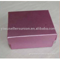 purple rectangle paperboard gift box
